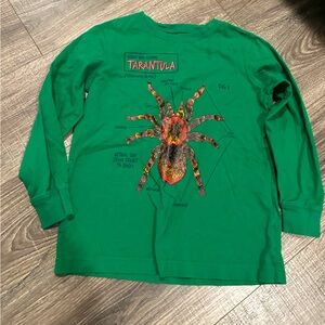 Lands End Tarantula Small 8 Long Sleeve in Green